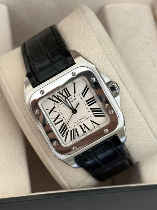 Reloj Cartier Santos 100 2878 caballero